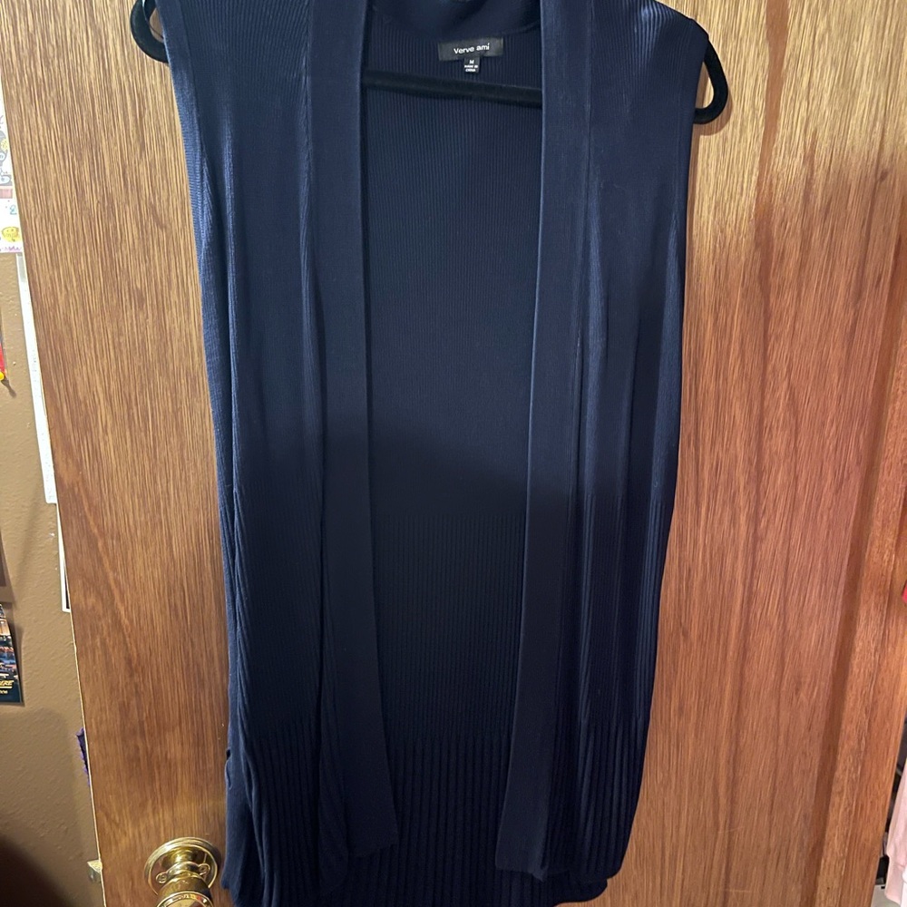 Verve Ami Midnight Blue Open Vest